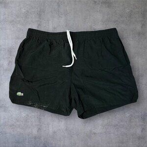 Vintage Lacoste Black Swim Shorts – Large